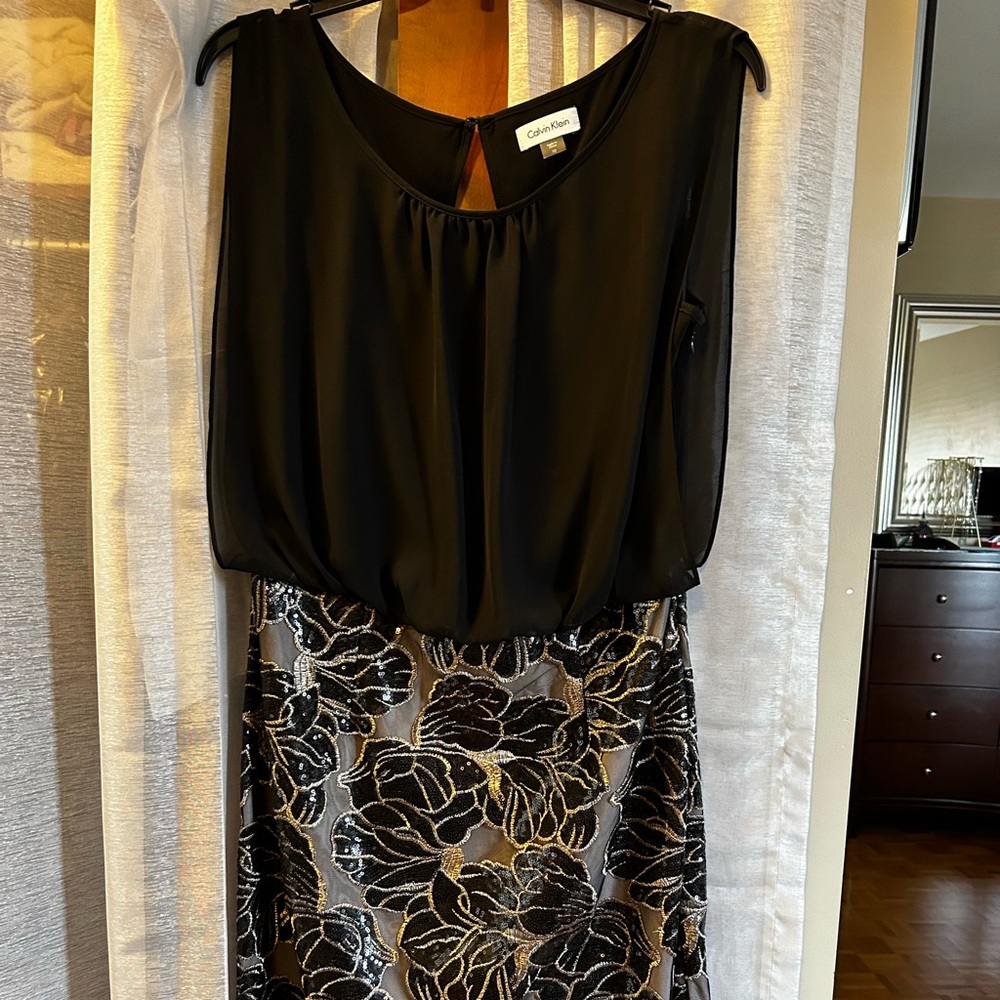 Beautiful evening dress, black cocktail dress